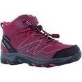Randonn&eacute;e sur Grenoble : Chaussures enfant Hi-Tec Blackout Rouge