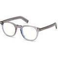 Lunettes sur Grenoble : Lunettes de soleil Tom Ford FT5629-B Cadres Optiques, Gris, 50 mm