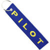 Porte cl&eacute; Clj Charles Le Jeune Porte-cl&eacute;s PILOT - Pilote de ligne - Aviation Bleu