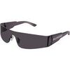 Lunettes de soleil Balenciaga BB0041S Lunettes de soleil, Gris/Gris, 99 mm