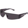 Lunettes sur Grenoble : Lunettes de soleil Balenciaga BB0041S Lunettes de soleil, Gris/Gris, 99 mm