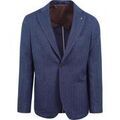 Veste Suitable Blazer Lugano Bleu Fonc&eacute; Bleu