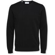 Pull Selected Noos Berg Crew Knit - Black