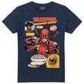 Tee-shirts sur Grenoble : T-shirt Marvel Deadpool Cereal