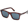 Lunettes de soleil Tom Ford FT1179 BARRON Lunettes de soleil, Havana/Bleu, 54 mm