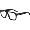 Lunettes sur Grenoble : Lunettes de soleil Dsquared D2 0146 Cadres Optiques, Noir, 57 mm