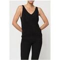 Tee-shirts sur Grenoble : T-shirt Kebello Debardeur Strass F, Noir