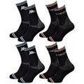 Chaussettes sur Grenoble : Chaussettes Kappa Chaussettes Femme 4 paires PREMIUM CREW 2287NR