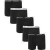 Cale&ccedil;ons Bj�rn Borg Boxers Cotton Stretch 5-Pack Noir Noir
