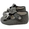 Chaussons b&eacute;b&eacute; Barcellino q-bab-58456 Gris