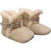 Chaussons b&eacute;b&eacute; Monnalisa q-bab-51264 Argent&eacute;