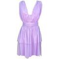 Robe courte Glò Milano 902102-lilla Violet Robes sur Grenoble : Robe courte Glò Milano 902102-lilla Violet