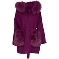 Manteaux sur Grenoble : Manteau Pet cpt92454_magenta