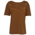 T-shirt Giulia Valli we6220_cannella Tee-shirts sur Grenoble : T-shirt Giulia Valli we6220_cannella