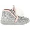 Chaussons b&eacute;b&eacute; Monnalisa 838013_8737 Argent&eacute;