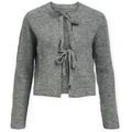 Gilets sur Grenoble : Gilet Object Noos Parvi Cardigan - Medium Grey Melange
