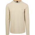 Pulls/Sweat sur Grenoble : Pull BOSS Pull Tempesto Ecru