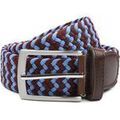 Ceintures sur Grenoble : Ceinture Suitable Ceinture tiss&eacute;e Marron Bleu Multicolore