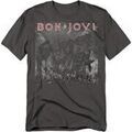 Tee-shirts sur Grenoble : T-shirt Bon Jovi Slippery Cover