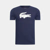 T-shirt Lacoste T-shirt avec logo - bleu marine blanc