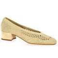 Chaussures &agrave; talons femme sur Grenoble : Chaussures escarpins Reqin's Ballerines crochet naturel