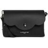 Sac Bandouliere LANCASTER Sac rabat PUR ELEMENT CITY FLORE Noir/Champagne