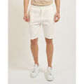 Shorts/Bermuda sur Grenoble : Short Yes Zee Bermuda homme avec &eacute;lastique &agrave; la taille Blanc