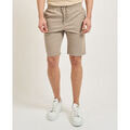 Shorts/Bermuda sur Grenoble : Short Yes Zee Bermuda homme avec &eacute;lastique &agrave; la taille Marron