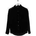 Chemises sur Grenoble : Chemise The Kooples Chemise en soie noire