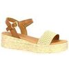 Espadrilles Eva Frutos Nu pieds cuir velours