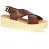Espadrilles Eva Frutos Nu pieds cuir