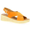 Espadrilles Kaola Nu pieds cuir velours