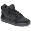 Baskets montantes enfant Nike COURT BOROUGH MID GRADE SCHOOL Noir