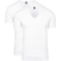 Tee-shirts sur Grenoble : T-shirt Alan Red T-Shirt 2 pack NOV Col-V Extra Profond Stretch