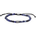 Bracelets sur Grenoble : Bracelets Fossil Bracelet homme perles en sodalite et acier