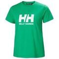 T-shirt Helly Hansen W Hh Logo 2.0 Green 499 Grenoble