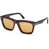 Lunettes de soleil Tom Ford FT1207 LELIO Lunettes de soleil, Havana/Jaune, 52 mm