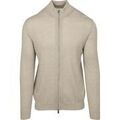 Gilets sur Grenoble : Gilet Profuomo Cardigan Laine Merino Beige