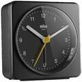 D&eacute;coration sur Grenoble : Horloges Braun R&eacute;veil analogique BC03B noir avec alarme crescendo Noir Unique. . Maison > Horloges.