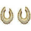 Boucles oreilles Les Reines Boucles d'oreilles h&eacute;lisph&eacute;riques multicolor