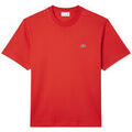 Tee-shirts sur Grenoble : T-shirt Lacoste T-shirt Classic Fit &Eacute;l&eacute;gance intemporelle et confort optim Rouge