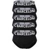 Slips Fc Barcelona Homme Slip Paquet de 5 FCB Boxer Briefs 5-Pack Noir