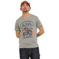 T-shirt Von Dutch T-shirt homme col rond Regular fit en Jersey effet chin&eacute; Fear Kaki Grenoble