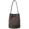 Sac &agrave; main Zanellato Petit sac seau en osier marron