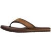 Tongs Isotoner Tongs homme Ref 68401 CHO Chocolat