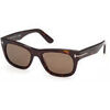 Lunettes de soleil Tom Ford FT1334 MARSHALL-02 Lunettes de soleil, Havana/Marron, 54 mm