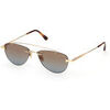 Lunettes de soleil Tom Ford FT1356 ASTOR-02 Lunettes de soleil, Or/Marron, 55 mm Dor&eacute;