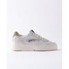 Baskets basses D.A.T.E. W441-TP-SS-WH TORNEO PURE STUDS-WHITE