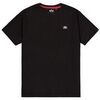 T-shirt Alpha Industries 266524 WAFFLE LOGO-03 BLACK