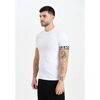 T-shirt Dsquared D9M3S6190-110 WHITE/BLACK